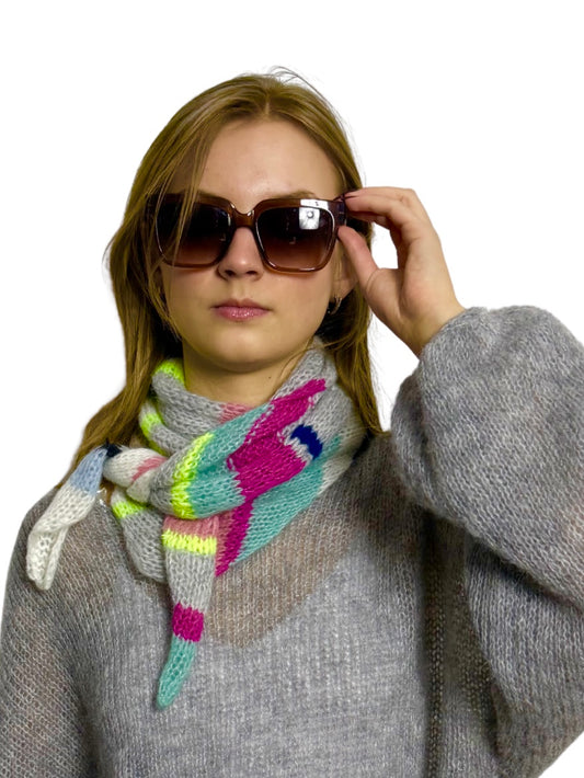 21 TINO MULTICOLORE | Dreieckstuch